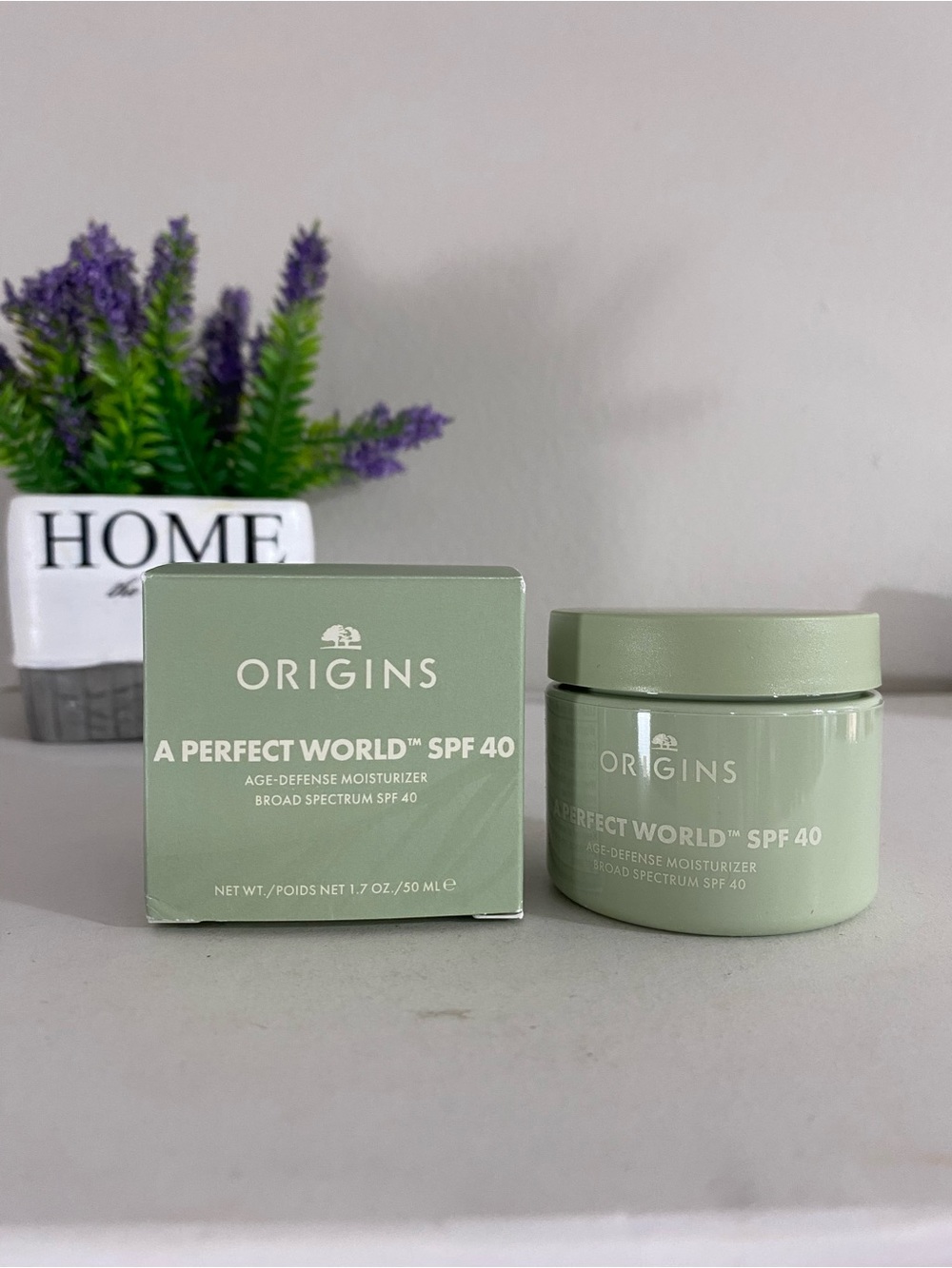 Origins A Perfect World Age-Defense Moisturizer Broad Spectrum SPF 40, 1.7 OZ